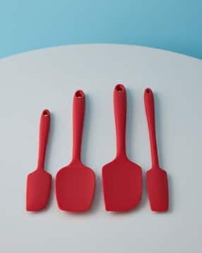 baskety 4 Piece Heat Resistant Silicone Spatula Kitchen Set -picture-45