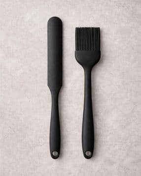 Silicone Jar Spatula and Brush Set-image-33