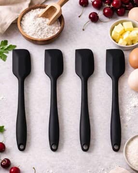 Cake Batter Cream Scraper Silicone Spatula-image-8