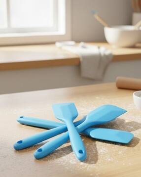Silicone Cake Batter Cream Scraper Spatulas-image-47