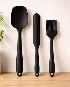 Silicone Large Spatula Jar Spatula & Basting Brush-image-19
