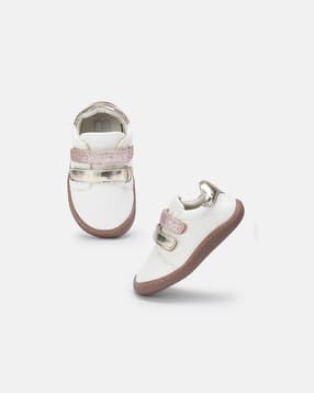 mothercare Girls Dual-Strap Casual Shoes with Velcro Closure-picture-46