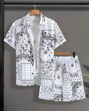alpha tribe Men Printed 2-Piece Set-picture-21
