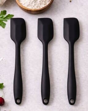 baskety Set of 3 Silicone Spatulas with Handle-picture-35