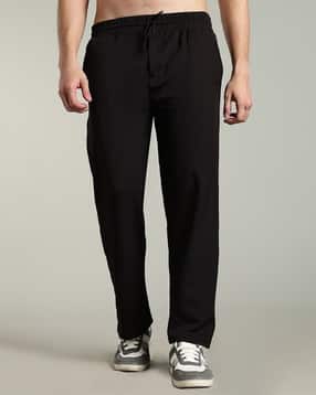 men mid-rise track pants