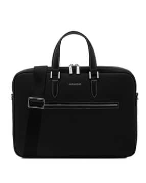 miraggio Men Laptop Bag with Zip Closure & Detachable Strap -picture-36