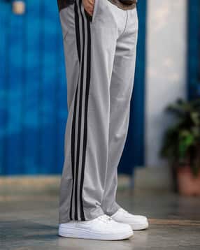 alpha tribe Men Straight Track Pants with Insert Pockets -picture-12
