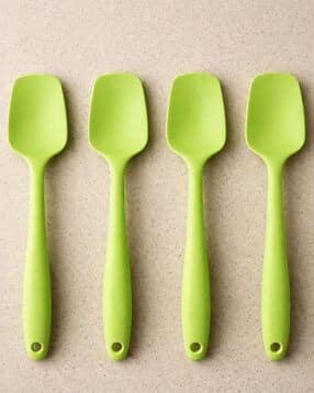 baskety Set of 4 Silicone Heat-Resistant Non-Stick Spatulas-picture-47