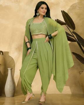 nyrika Women Embroidered 3-Piece Suit Set-picture-48
