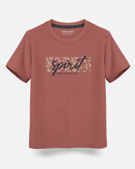 Hellcat Boys Typographic Print T-Shirt & Pants Set