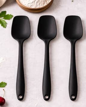 baskety Set of 3 Silicone Heat-Resistant Non-Stick Spatulas-picture-45