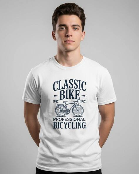 BON KOUTURE Men Graphic Print Relaxed Fit T-Shirt