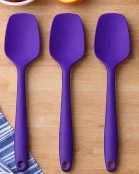 baskety Set of 3 Silicone Heat-Resistant Non-Stick Spatulas-picture-17