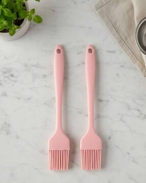 baskety Set of 2 Silicon Heat-Resistant & Flexible Brushes-picture-46