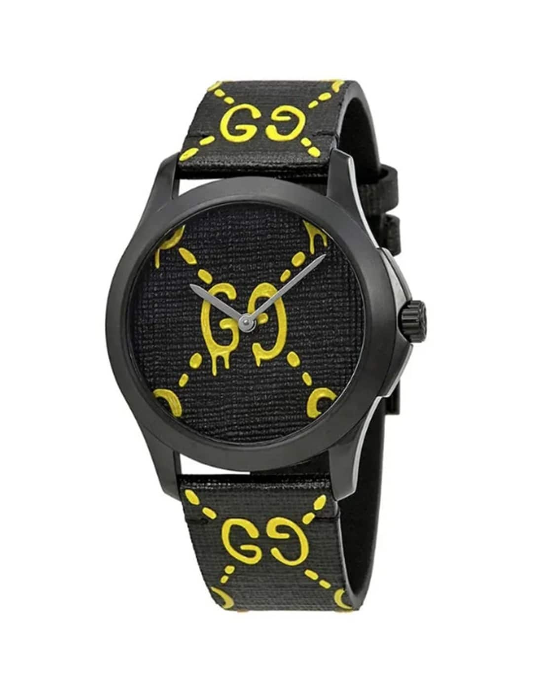 Buy GUCCI Men G - Timeless 126 MD Watch - YA1264019 | Black Color