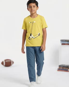 hellcat Boys Graphic Print Pants & T-Shirt Set-picture-11