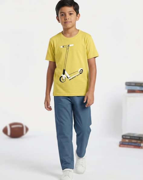 Hellcat Boys Graphic Print Pants & T-Shirt Set
