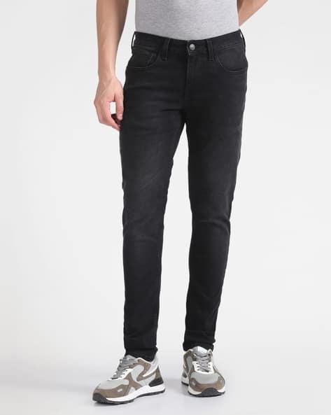 FLYING MACHINE Men Jackson Skinny Fit Stone Wash Jeans