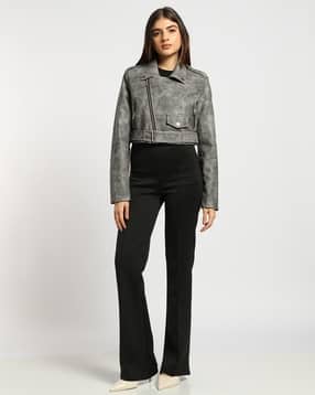 outryt by azorte Acid Washed PU Biker Jacket-picture-42