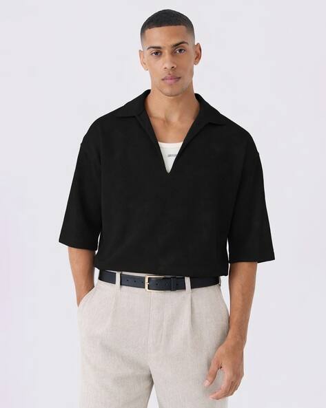 WANQUILA Men Regular Fit Polo T-Shirt