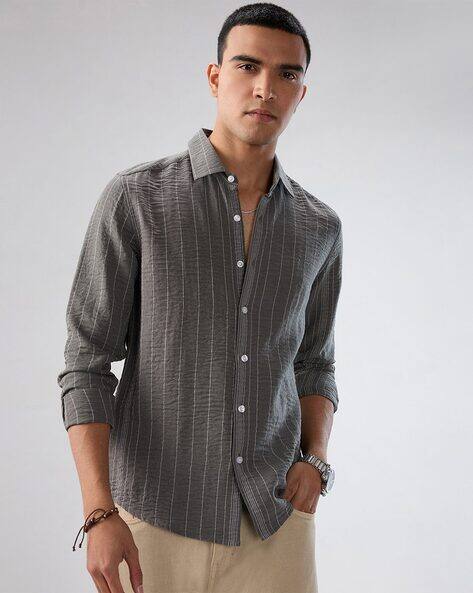 Vastrado Men Cutaway-Collar Classic Shirt