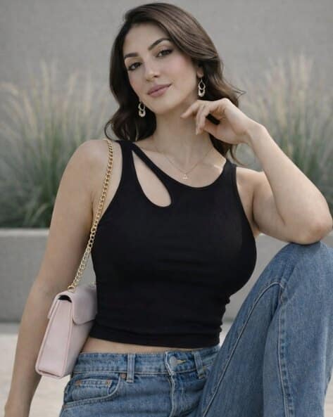 Glowberry Women Ribbed Tank Top