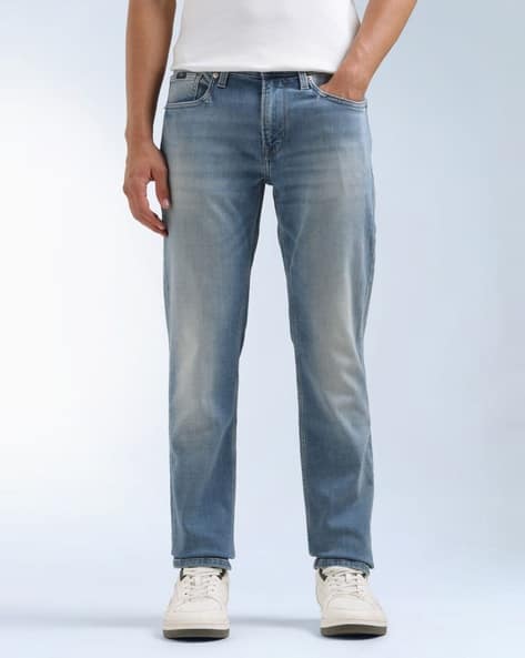 FLYING MACHINE Men Freddie Slim Straight Fit Authentics Jeans