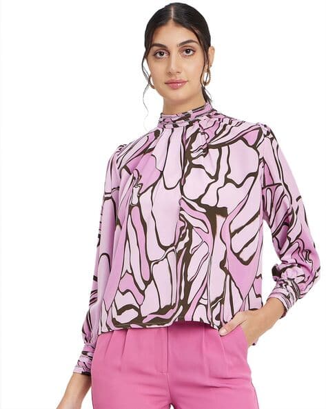 MADAME Women Printed Relaxed Fit Top