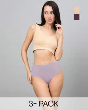 c9 airwear Women Pack of 3 Regular Fit Hipster-picture-46