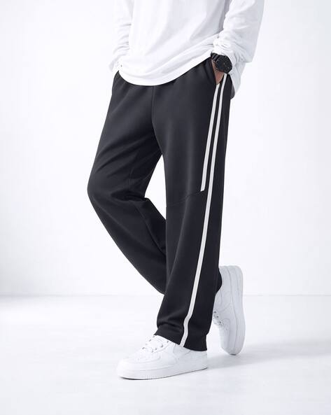 NEONOMAD Men Striped Relaxed Fit Track Pants