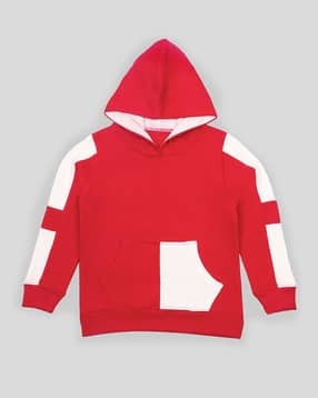 j & jp Boys Colourblocked Regular Fit Hoodie-picture-22