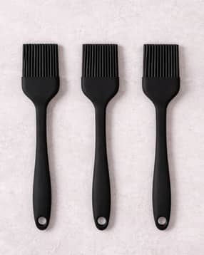 baskety Set of 3 Silicone Heat-Resistant Non-Stick Brushes -picture-15