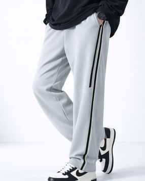buda jeans co Men Striped Baggy Fit Track Pants-picture-28