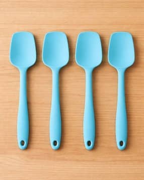 baskety Set of 4 Silicone Heat-Resistant Non-Stick Spatulas-picture-30
