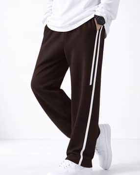 buda jeans co Men Striped Baggy Fit Track Pants-picture-28