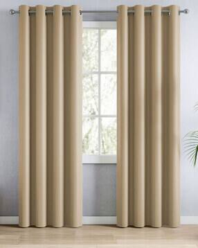 haus & kinder Pack of 2 Blackout Door Curtains  -picture-1