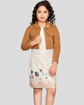 Girls A-Line Dress-image-28