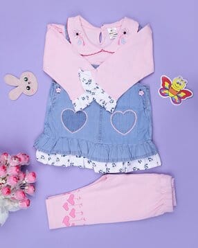 v-mart Denim Peter Pan Collar Coordinated Set -picture-13