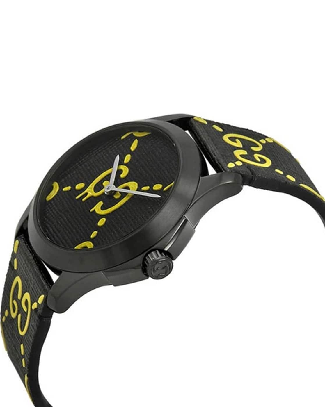 Buy GUCCI Men G - Timeless 126 MD Watch - YA1264019 | Black Color
