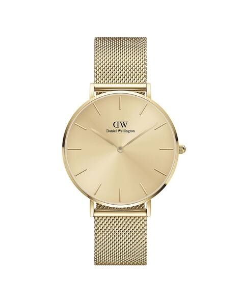 Daniel Wellington Men Analogue Watch with Metallic Strap-DW00100475