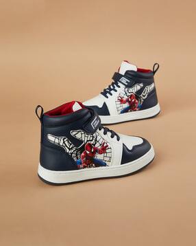 fame forever by lifestyle Boys  Spiderman PU Boots-picture-22