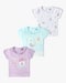 PACK OF 3 PUFF SLEEVE, ASSORTED, 12-18M
