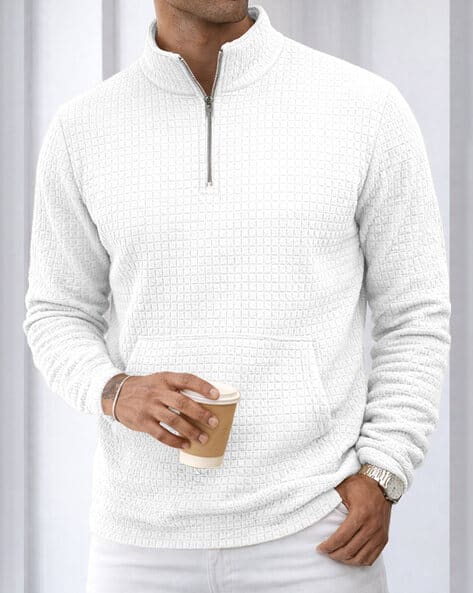 EYEBOGLER Men Regular Fit Pullover Sweatshirt