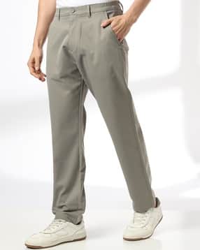 netplay Men Slim Fit Flat-Front Chinos-picture-12