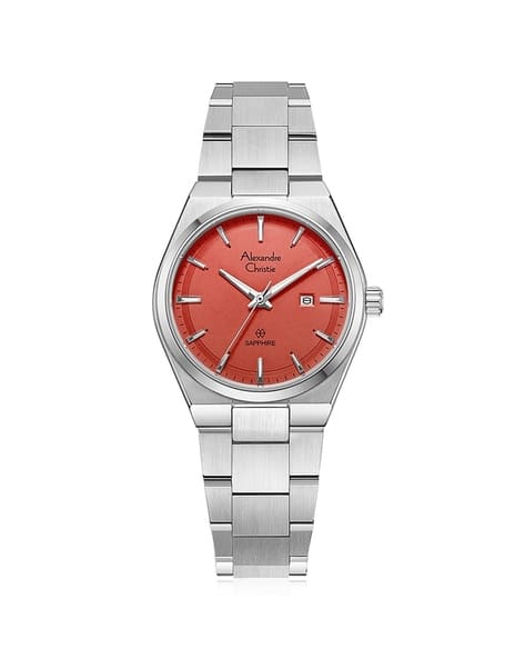 Alexandre Christie Women's Classic Analogue Stainless Steel Watch - 8697LDBSSOR