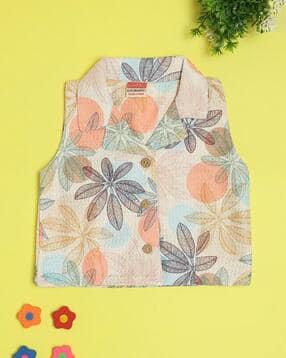 v-mart Linen Collar Neck Coordinated Set-picture-13