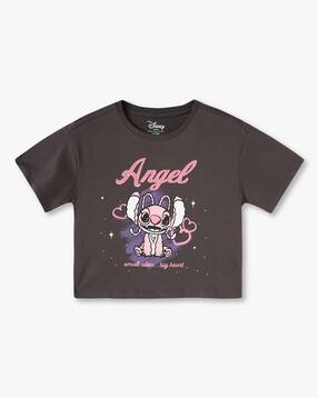 rio girls Girls Graphic Print Boxy Fit Round-Neck T-Shirt-picture-43
