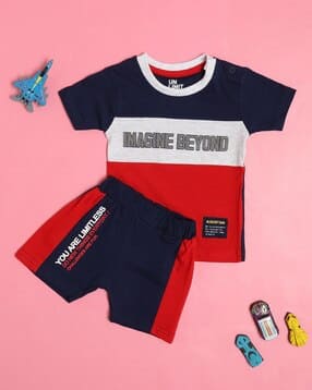 v-mart Round-Neck Coordinated Sets-picture-49