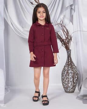 peppermint Girls Trench Coat with Belt-picture-24