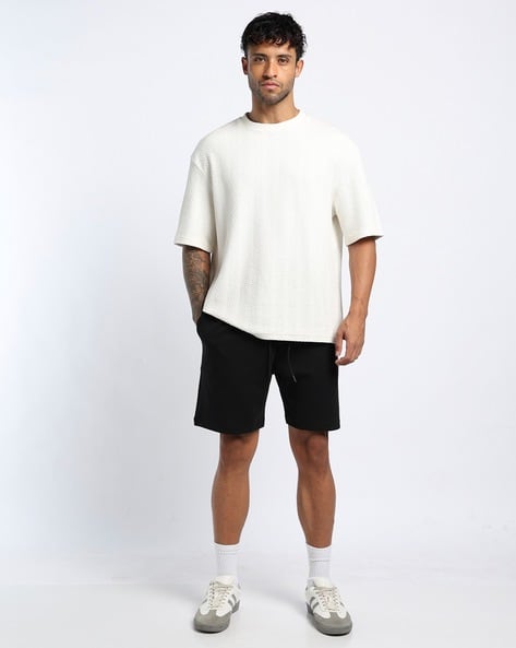 Altheory by AZORTE Solid Relaxed Fit Interlock Shorts